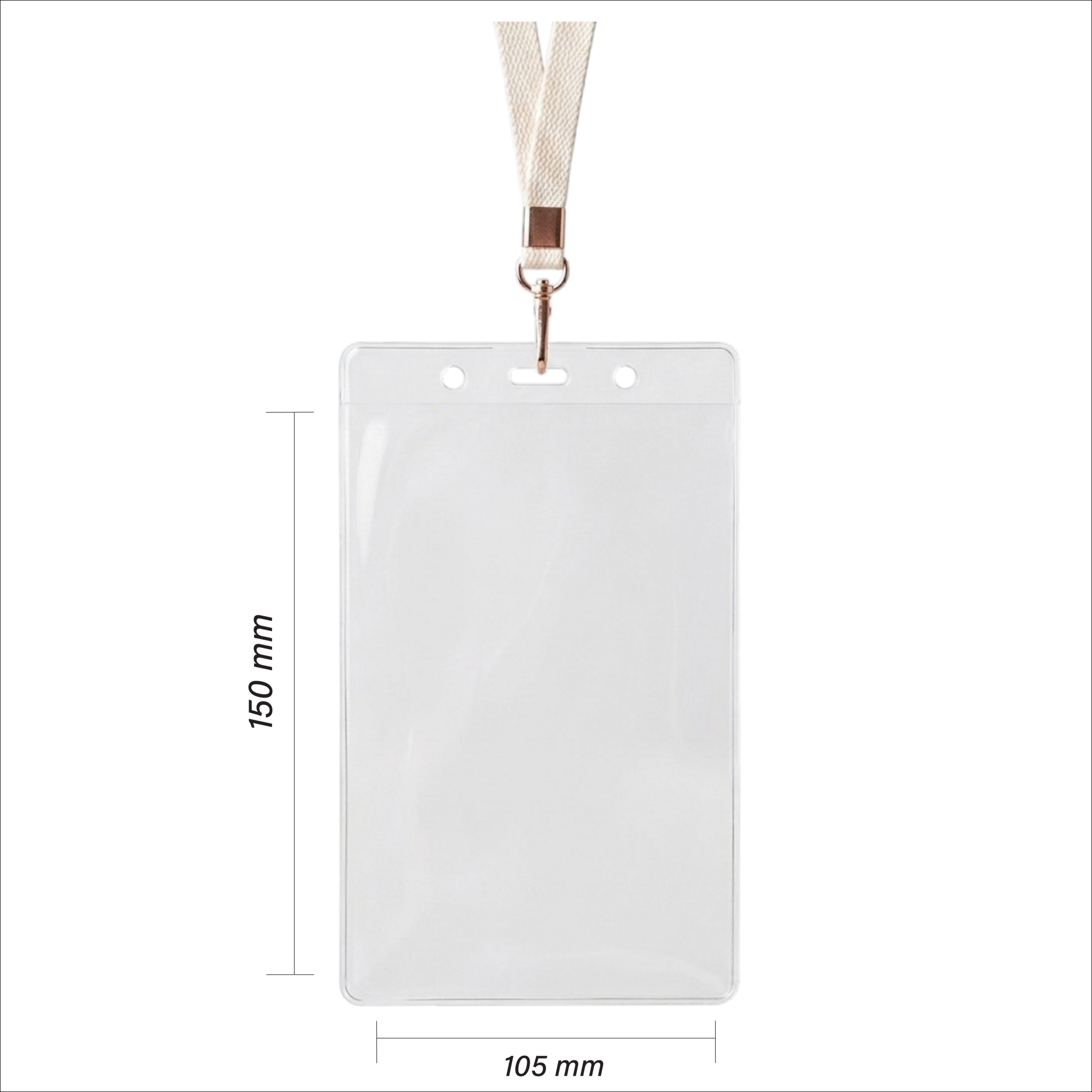 A6 Lanyard Pouch 150×105 Portrait - Image 4